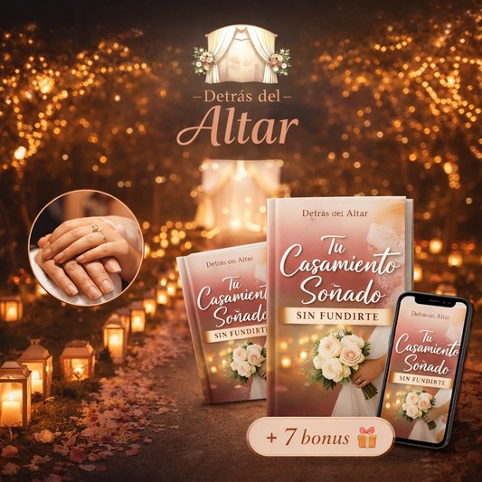 💍 Tu Casamiento Soñado Sin Fundirte + 5 Bonus de Regalo 🎁